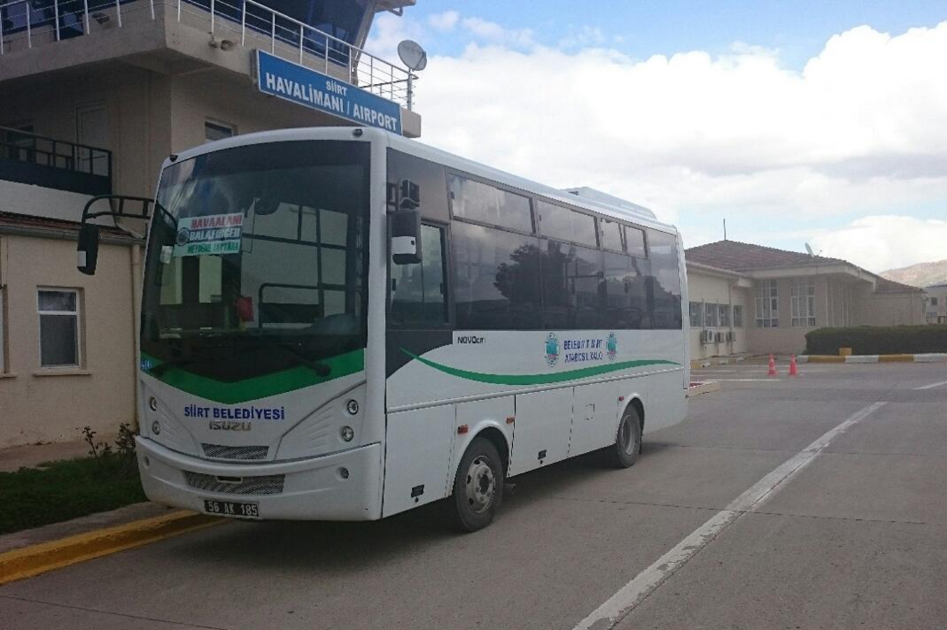 Siirt Havalimanı’na otobüs seferleri başladı Siirt Havalimanı’na otobüs seferleri başladı